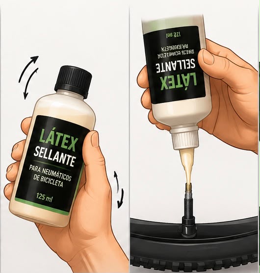 CARGA DE LATEX POR NEUMATICO